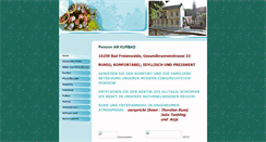 Desktop Screenshot of pension-am-kurbad.de